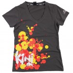 Red Bull Kini Girls Splattered V-Neck Tee