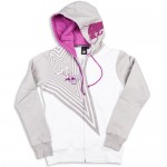 Red Bull Kini Girls Zip Hoodie White